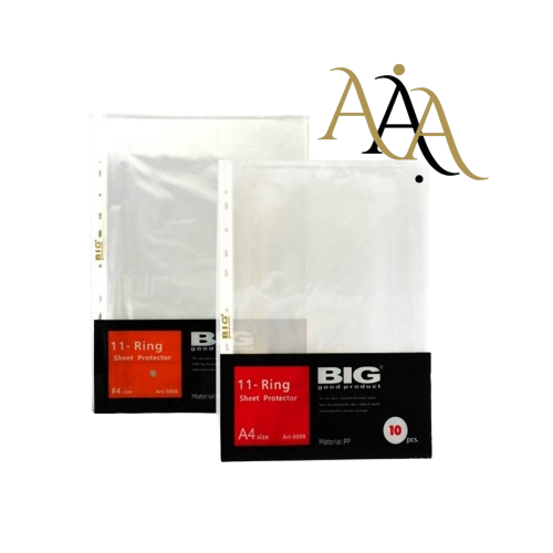 

Sheet Protector 0.6M A4 (10LBR) BIG 5009