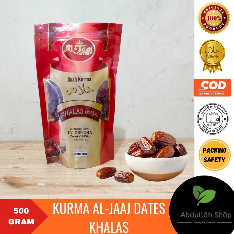 

Kurma golden khalas 500gr | korma kholas 500 gr | kurma dates kholas