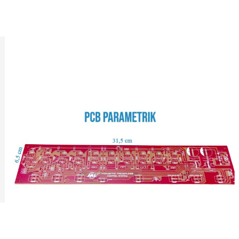 PCB PARAMETRIK STEREO TONE CONTROL SYSTEM