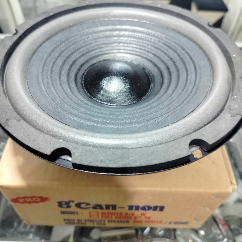Speaker Canon 8 Inch Woofer