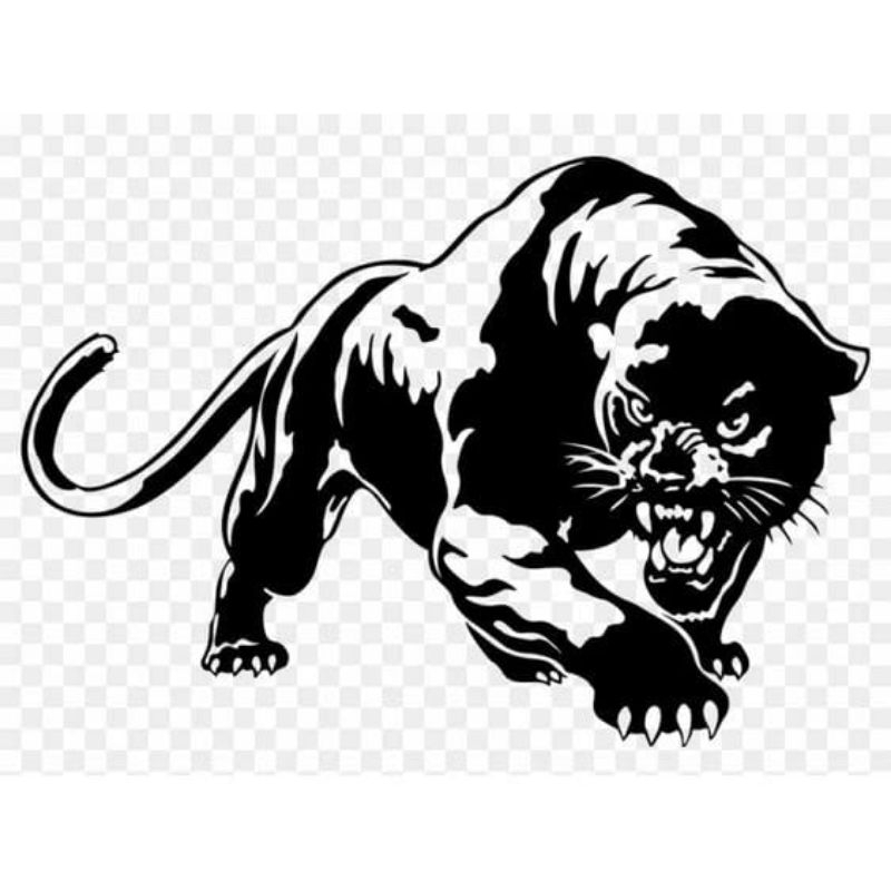 

sticker cuting harimau