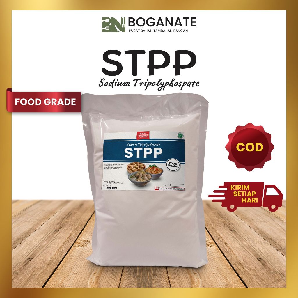 

STPP Food Grade 500gr / Pengenyal Bakso, Mie, Dimsum, Siomay dll