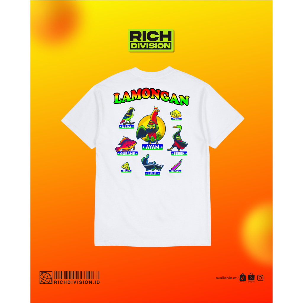 Kaos SPANDUK PECEL LELE LAMONGAN MEME