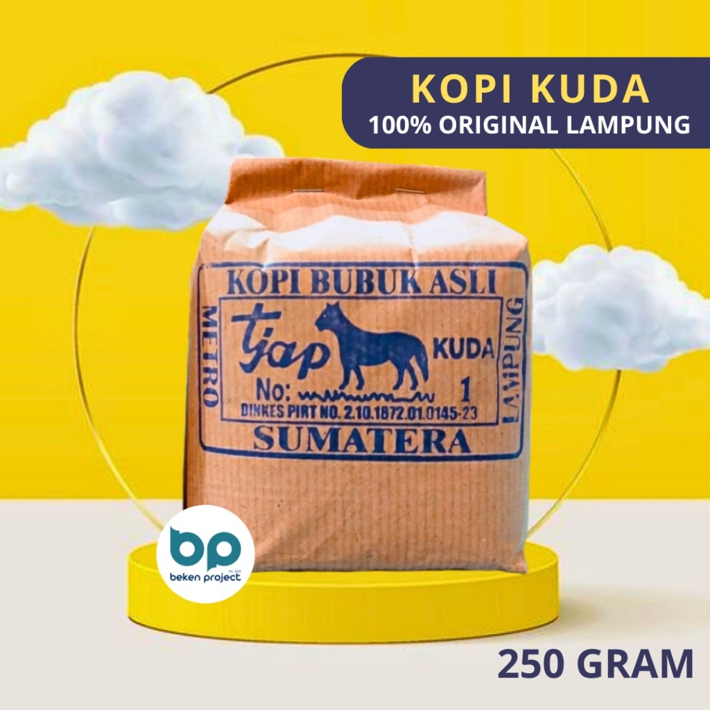 

Kopi Bubuk Asli Sumatra Cap Kuda Kopi Lampung Kopi Cap kuda Asli kopi 100%