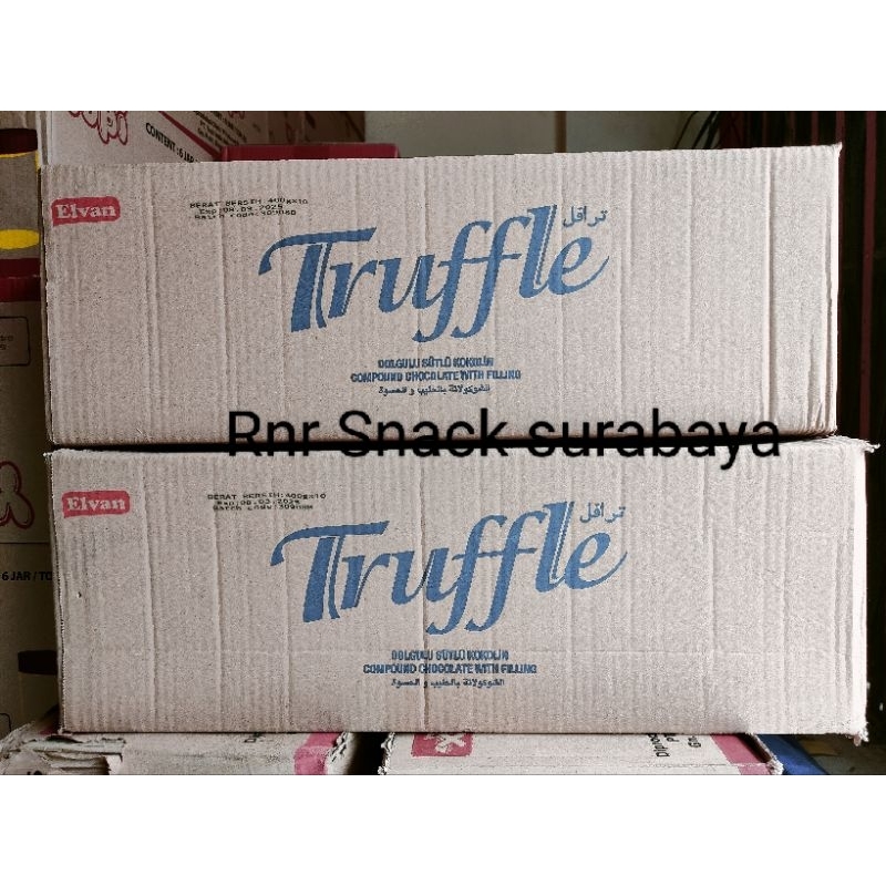 

[10 pak ] Coklat Turki truffle 400 gr kemasan dus