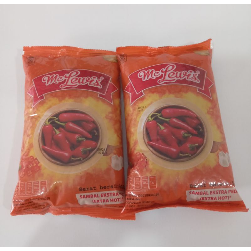 

MC LEWIS EKSTRA HOT 500GR