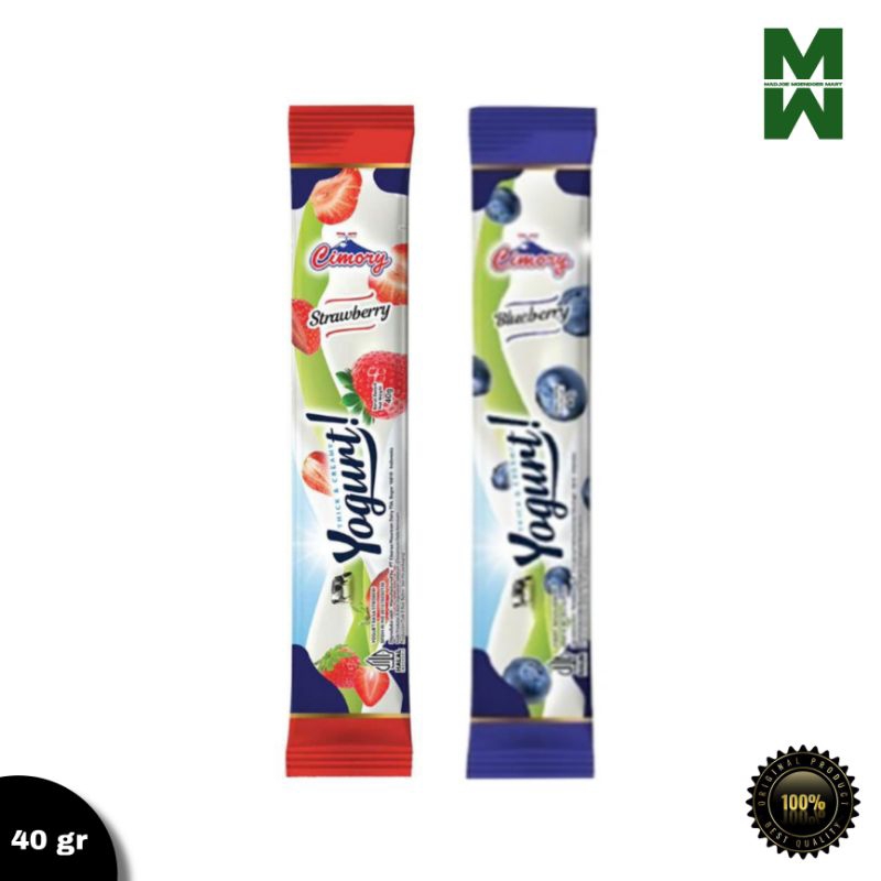 

Cimory Yogurt Squeeze Stick Rasa Blueberry / Strawberry 40g