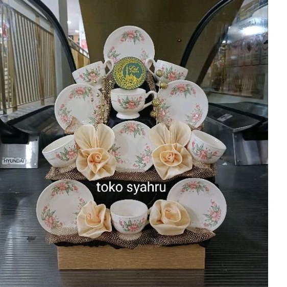 parcel lebaran/parcel teaset/parcel cangkir/parcel keramik