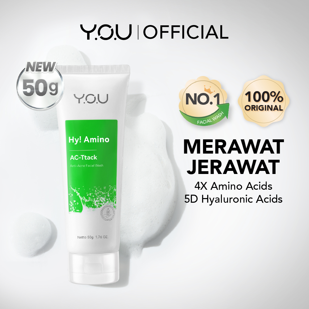 YOU Hy! Amino AC-Ttack Anti-Acne Facial Wash