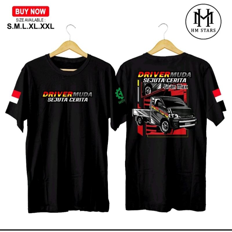 KAOS DRIVER MUDA GRAND MAX SEJUTA CERITA