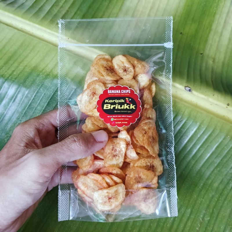 KERIPIK BRIUKK KHAS KALIMANTAN/ KERIPIK PISANG KEPOK