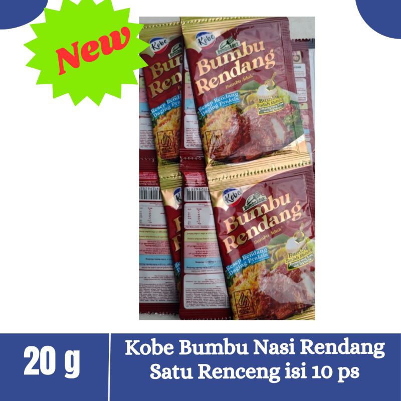 

KOBE BUMBU NASI RENDANG 20 GR