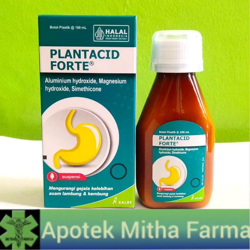 PLANTACID FORTE SUSPENSION ANTACIDA OBAT MAAG