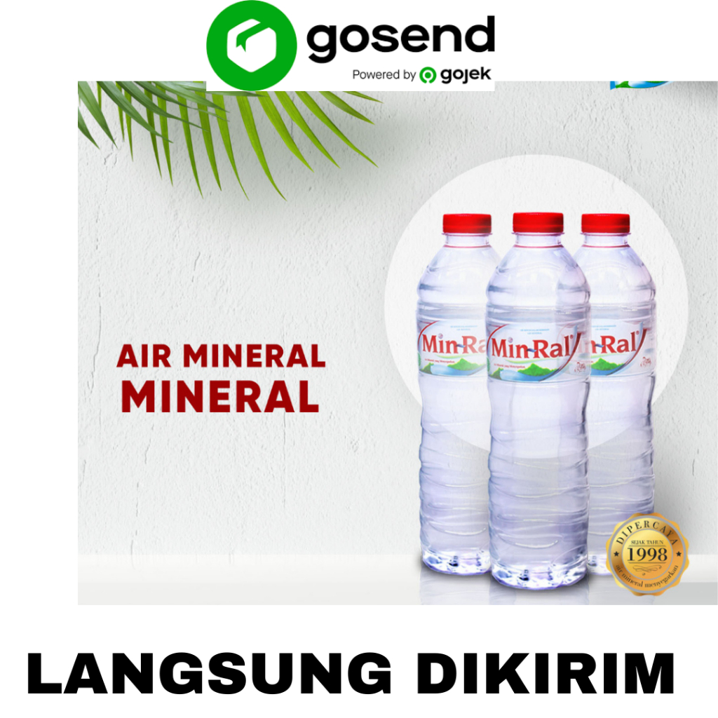 

MINRAL Botol 600ML / 1500ml