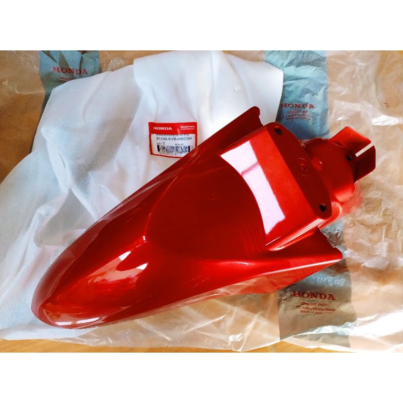 Slebor Spakbor Fender Depan Vario 110 Vario Karbu CW Merah Original AHM 61100-KVB-930CSR