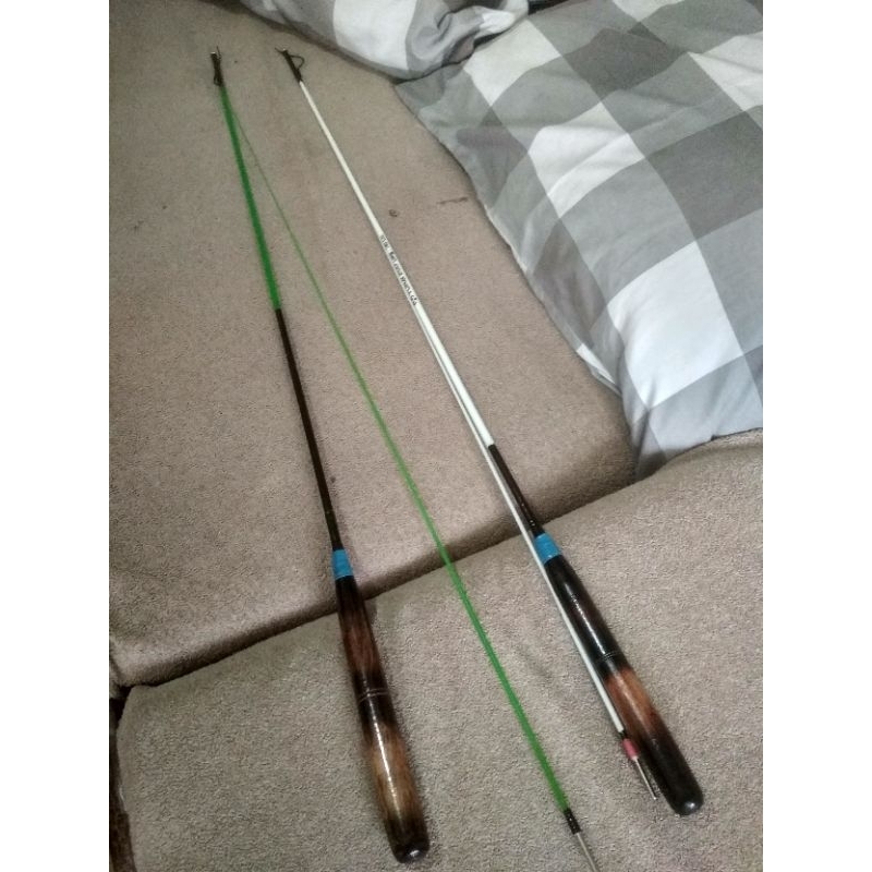 SET PANCING WADER KUAT LENTUR MODEL TEGEK, MICROFISHING SIAP PAKAI 140 cm