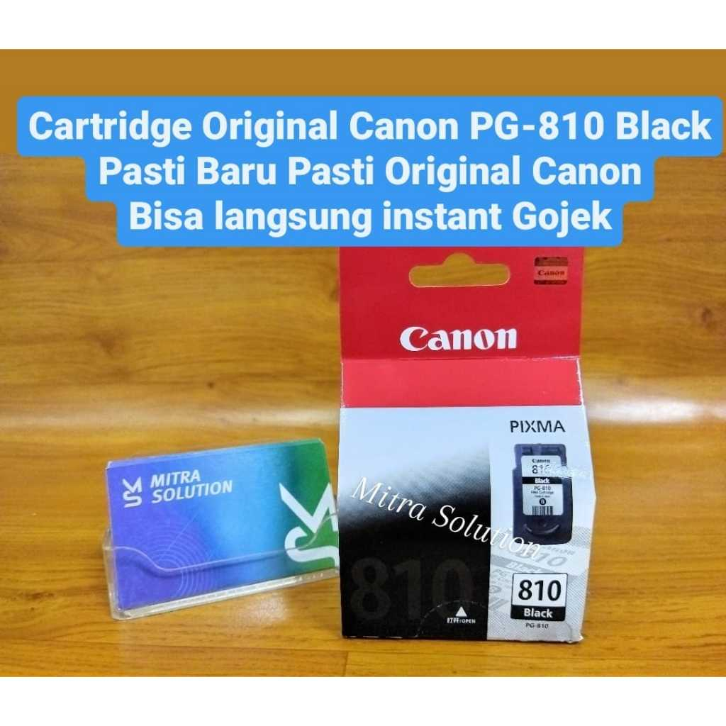 Canon PG 810 Black Hitam Original PG810 Pg-810 PG 810 Original