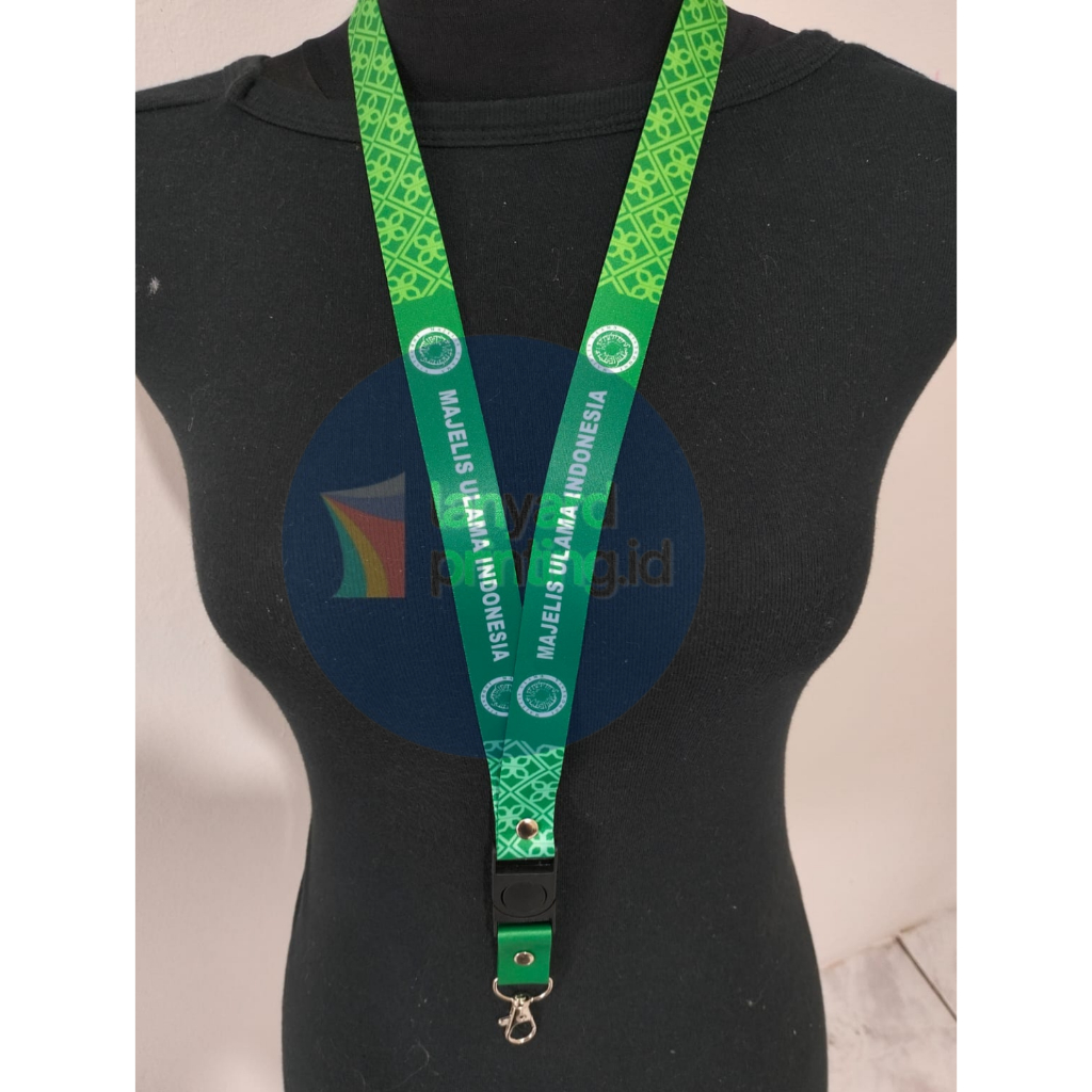 

Tali ID Card / Tali Lanyard printing Majelis Ulama Indonesia