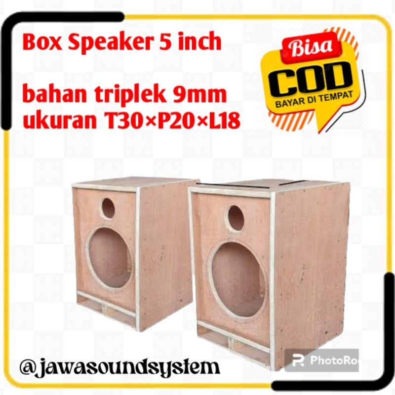 Box Speaker 5 Inch subwoofer