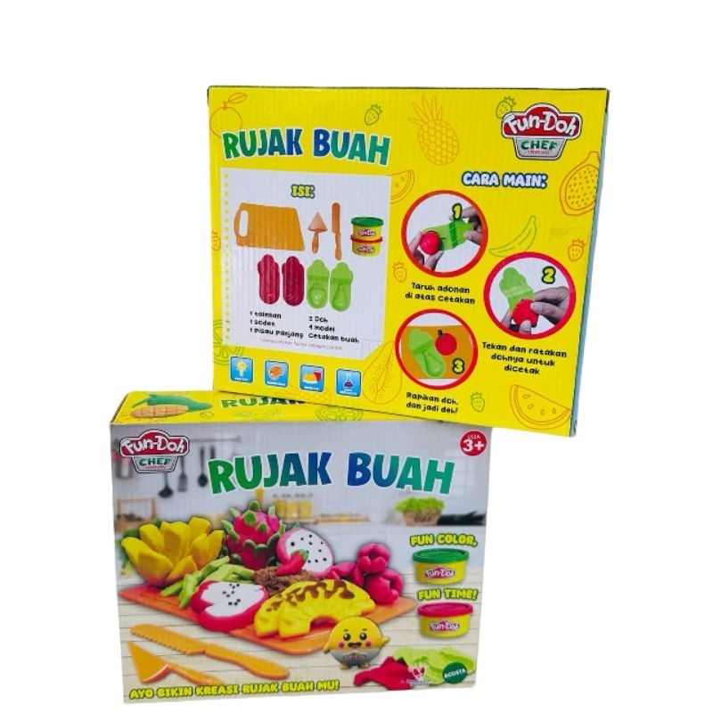 Mainan Fun doh RUJAK BUAH