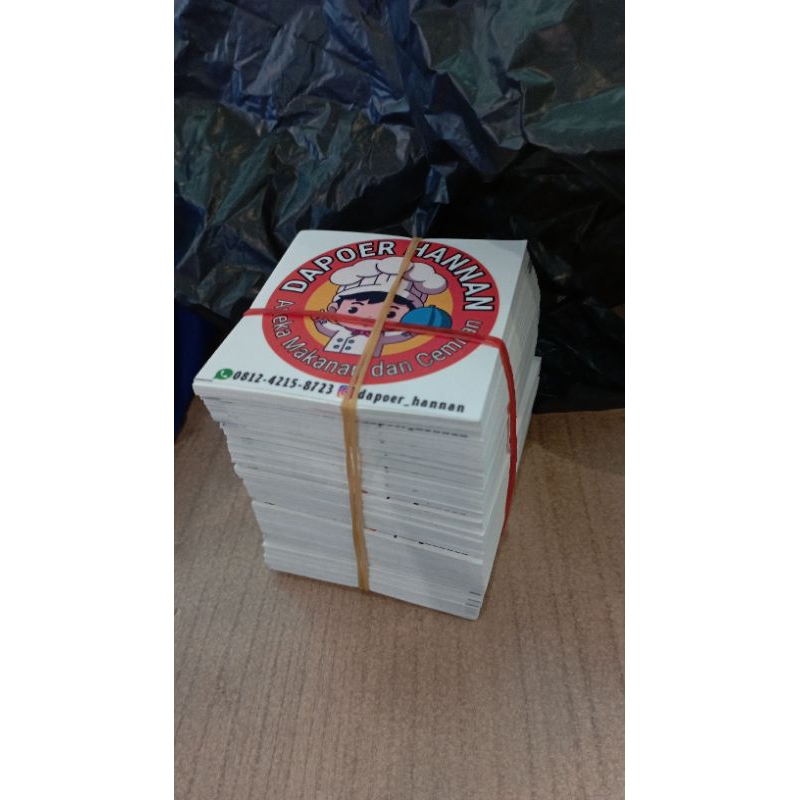 

STIKER KERTAS