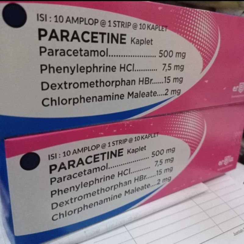 obat batuk pilek tablet paracetin