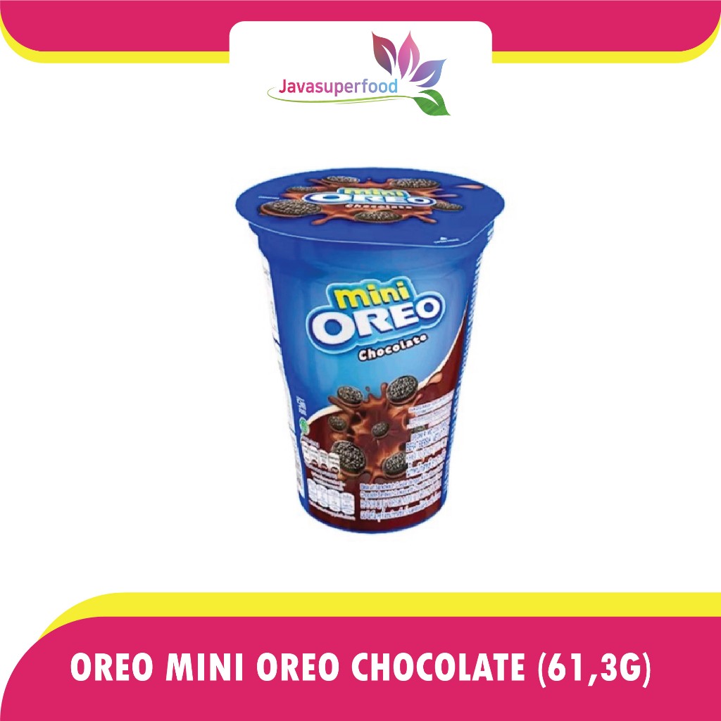 

Mini Oreo Biskuit Chocolate Cup 61.3g Untuk Piknik