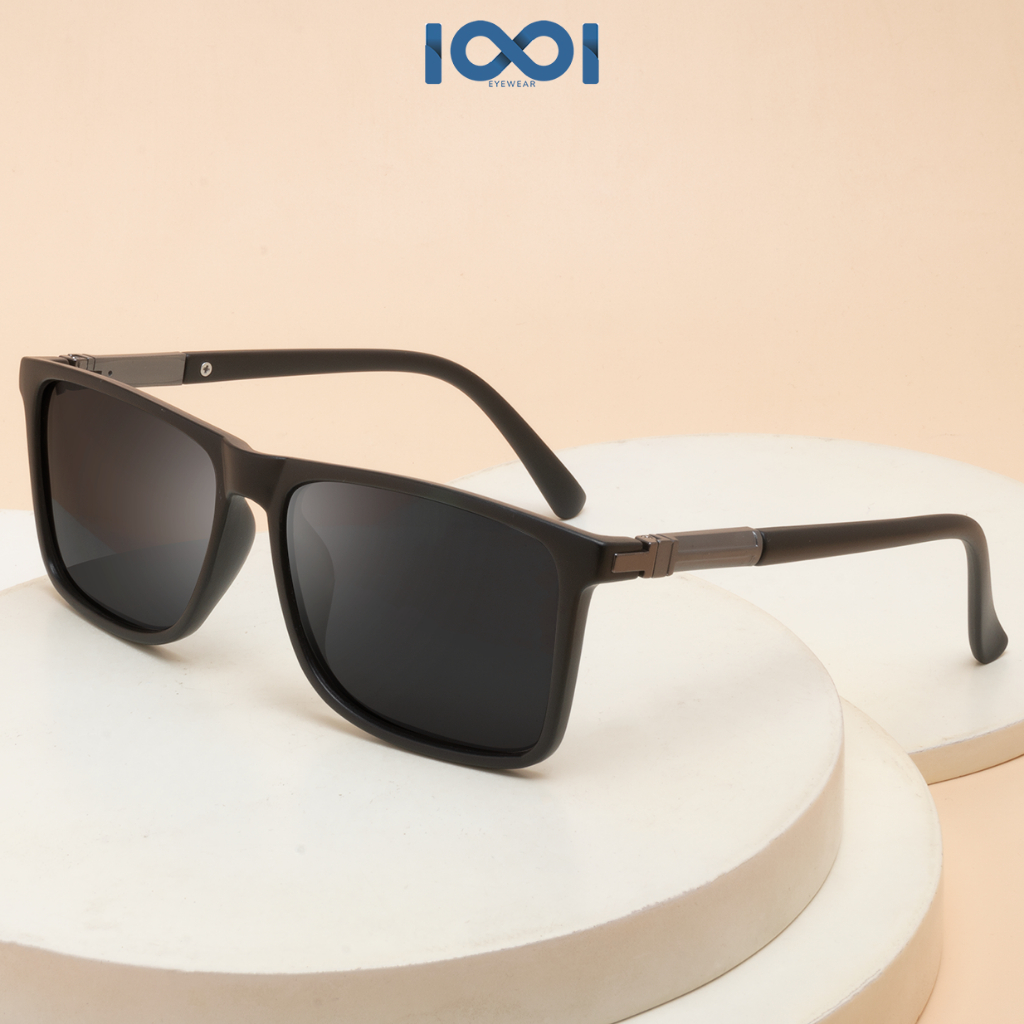 IOOI Eyewear -  Kacamata Hitam Sunglasses Kotak Polarized Pria Wanita 8262