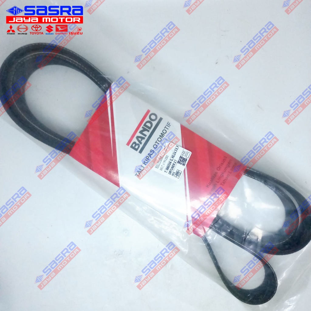 Fan Belt INNOVA Bensin 2005 - 2022 BANDO 7PK2300 BDO.7PK2300
