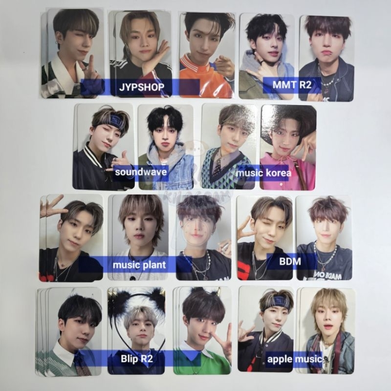 Xdinary Heroes Deadlock PO Benefit Photocard POB Gunil Jungsu Gaon Ode Junhan Jooyeon JYPSHOP MMT R2