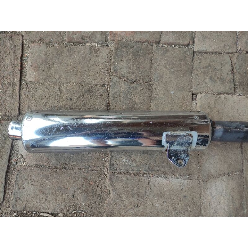 Knalpot Muffler Supra x 125 Batman Original AHM