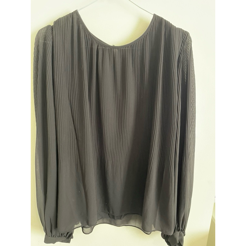 Preloved Original Zara Blouse Black