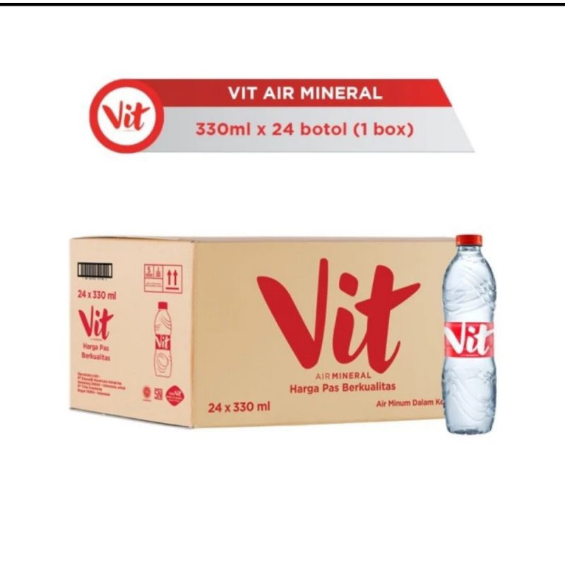 

AIR MINERAL VIT 330ML ISI 24 PCS