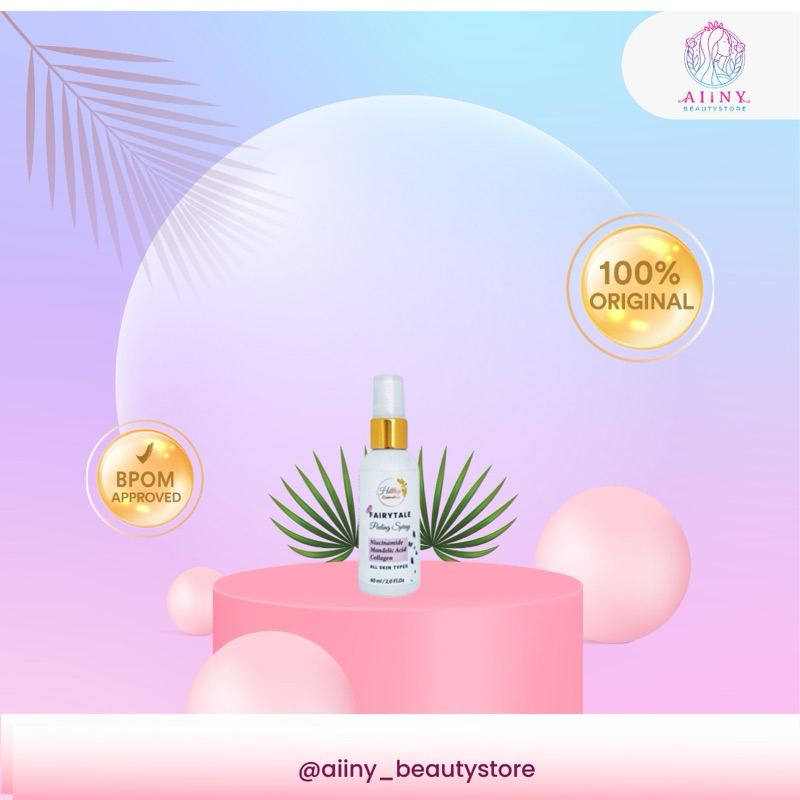 EVSTAR Peeling spray badan terampuh terlaris untuk mengangkat daki fairytale