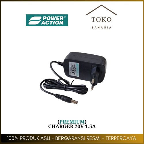Charger Casan Baterai Battery Bor 20V 1.3A LXT POWER ACTION Makita Cas