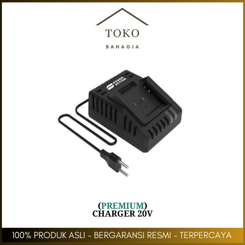 Charger Casan Baterai Battery Bor 20V 2.3A LXT POWER ACTION Makita Cas