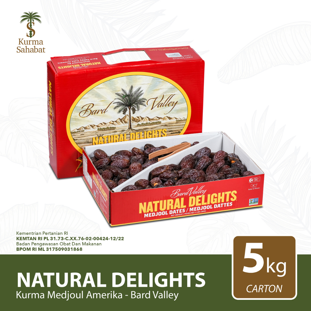 

Kurma Medjoul Natural Delights 5Kg USA