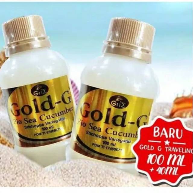Jelly Gamat Gold G Original - Gamat Emas Gold-G Sea Cucumber Original