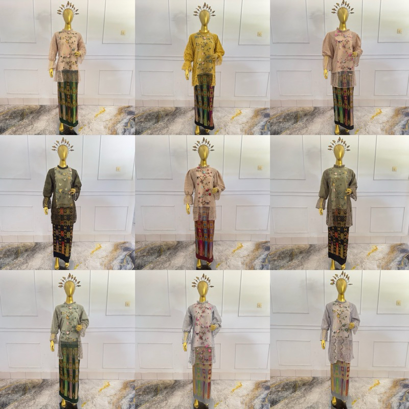 FADILLAH SUTERA - Tunik / Baju Pesta Murah / Baju Renda / Baju Bodo’ Bugis Modern