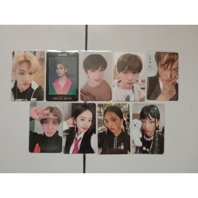 PC PHOTOCARD OFFICIAL NCT EXO WAYV IVE NEW JEANS HYEIN BONEKA KEPANG LOVE DIVE KAI KUN JISUNG SG21 P