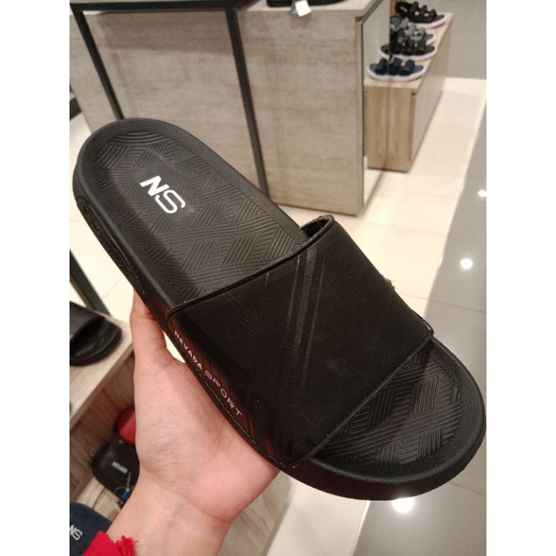 NEVADA Sandal Slop Pria Empuk, Ringan, Terbaru dan Anti Selip
