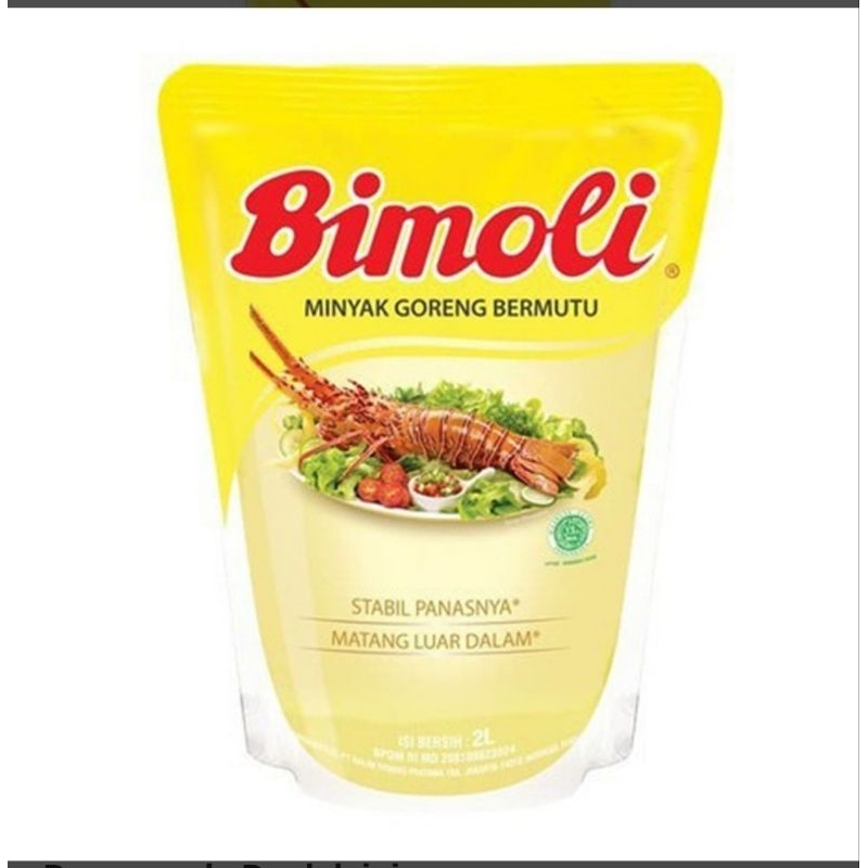 

Minyak goreng Bimoli pouch 2 L