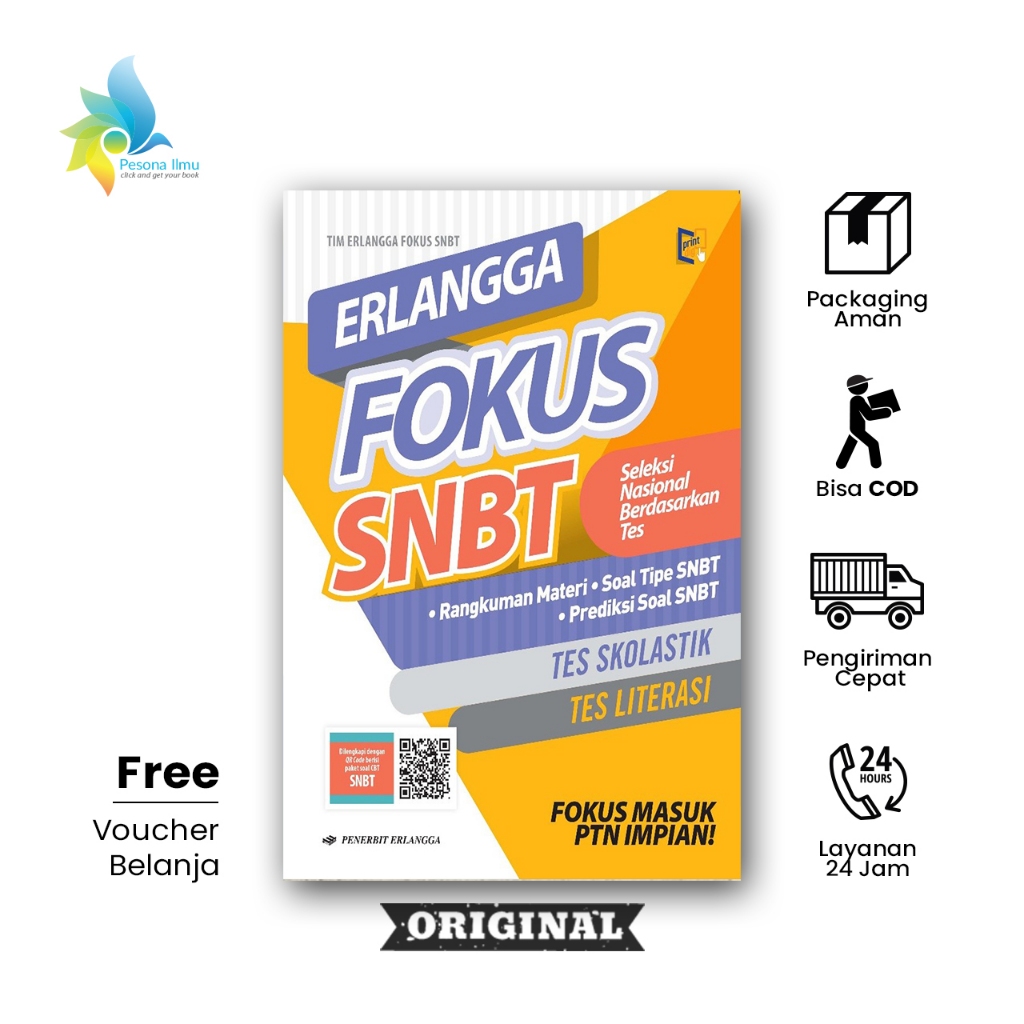 BUKU ERLANGGA FOKUS SNBT PENERBIT ERLANGGA
