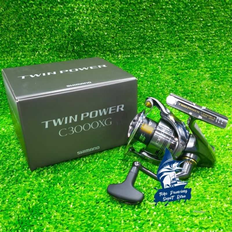 REEL SHIMANO TWIN POWER C3000XG JAPAN NEW 2024| REEL SPINNING | REEL PANCING | ALAT PANCING