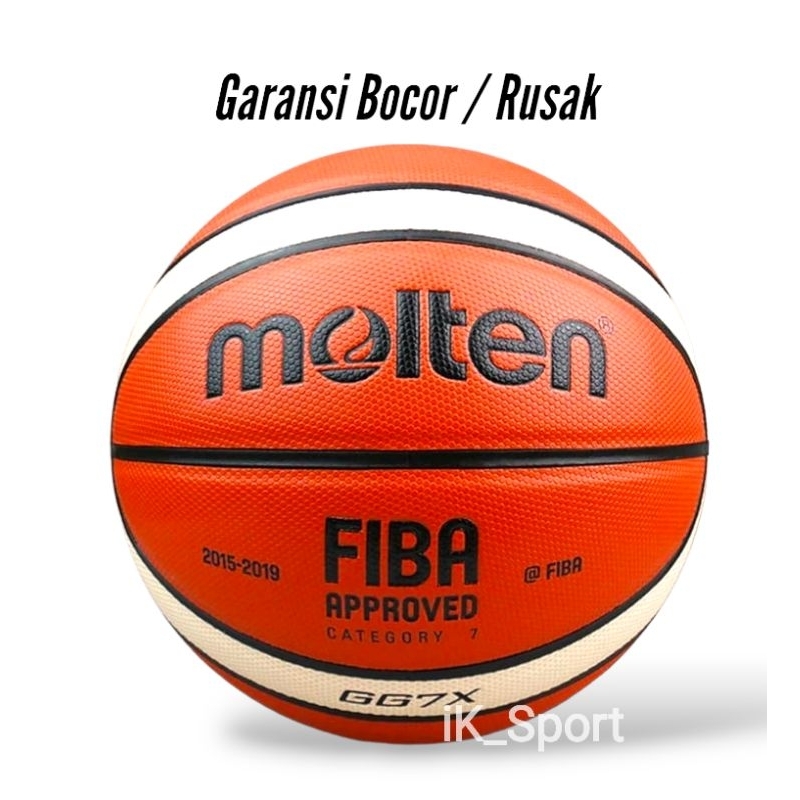 Bola Basket MOLTEN GG7X Original.Bola Basket Size 7 .Bola Basket Original No 7