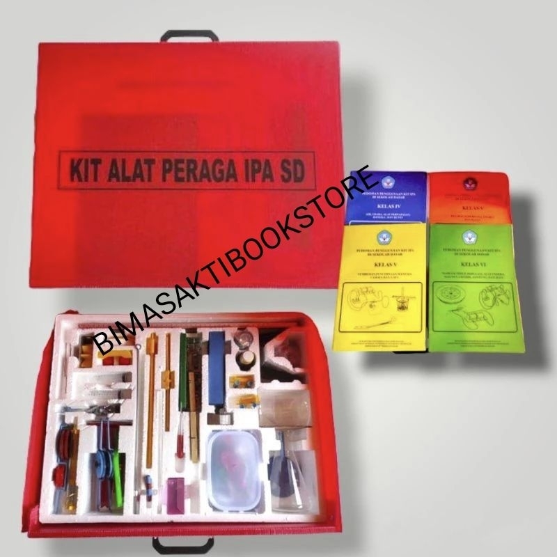 

KIT ALAT PERAGA IPA SD MERAH 71 MACAM ORIGINAL