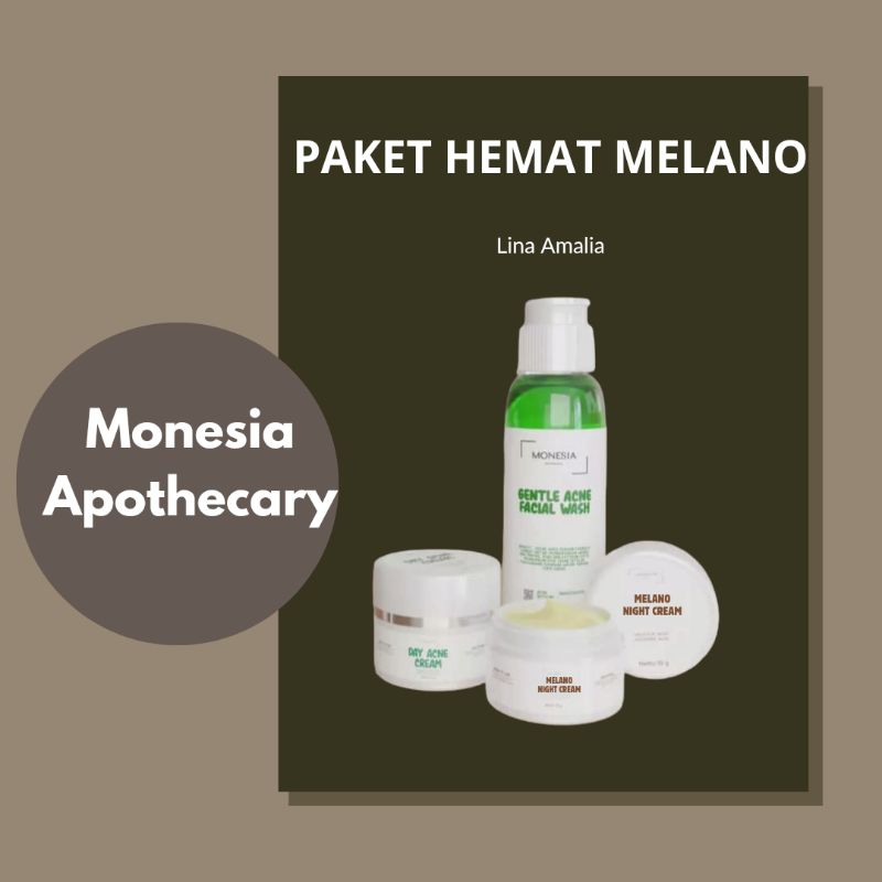 Monesia Apothecary | PSGLOW | Paket Hemat Melano
