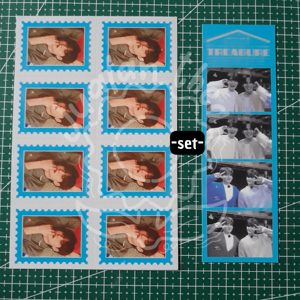 [ready] Photostrip Treasure 2022 Welcoming Collection Unit Doyoung-Hyunsuk Junkyu-Jihoon + Yoshi