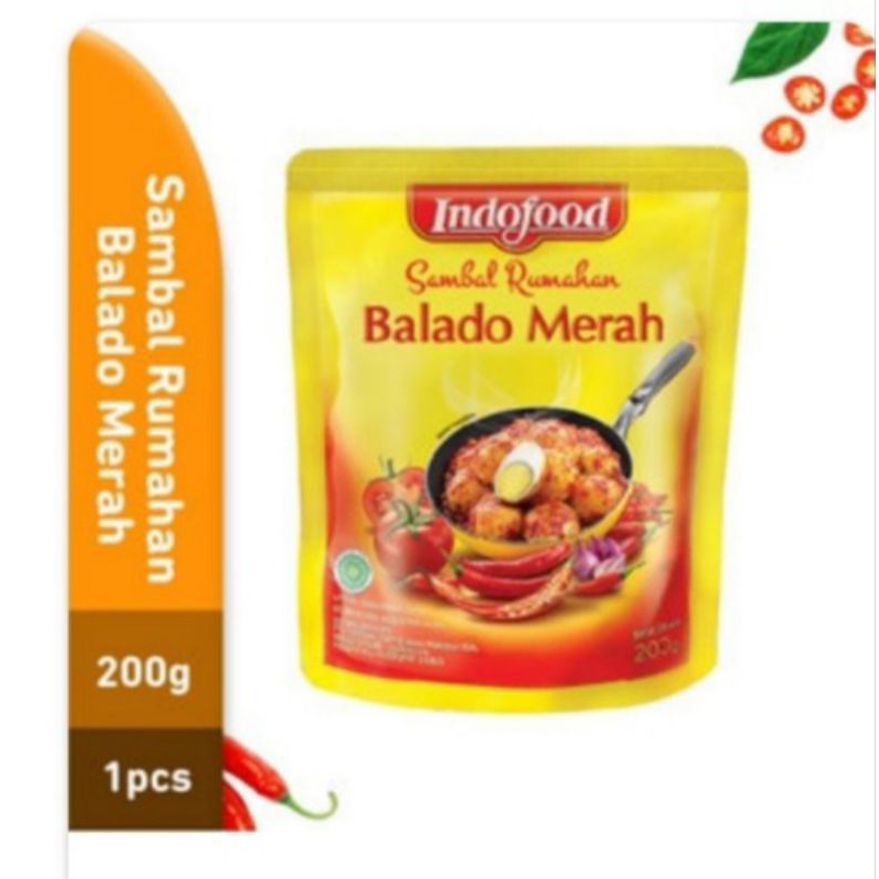 

indofood sambal balado merah 200 gr