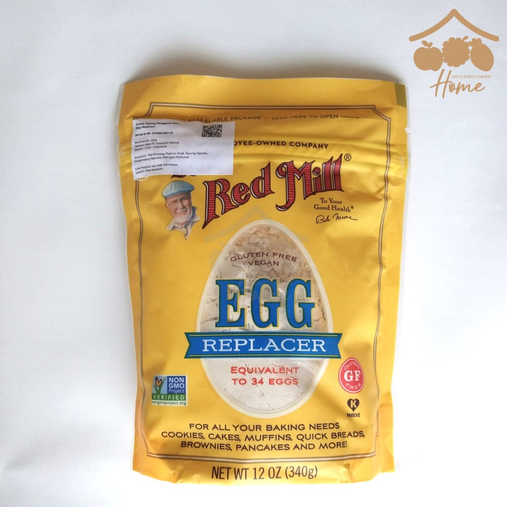 

Bob Red Mill EGG Replacer 12 oz gluten free 12oz BRM bobs bob's 340 gr